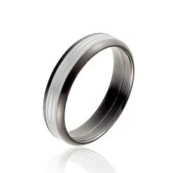 Jourdan Bague Christell Acier Blanc