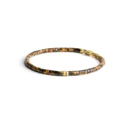 Bracelet Gemini En Oeil De Tigre