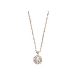 Collier Mauboussin Vie, Liberté & Amour En Or Rose Et Diamants