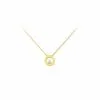Christian Bernard Collier En Or Jaune, Or Blanc Et Diamant