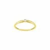Robbez Masson Bague En Or Jaune Et Diamant 0.04ct