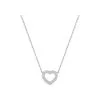 Robbez Masson Collier En Or Blanc Et Diamant 0.02ct