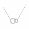 Robbez Masson Collier En Or Blanc Et Diamants De 0.032ct