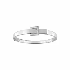 Bracelet Guy Laroche En Argent Rhodié Et Oxydes De Zirconium