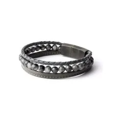 Bracelet Gemini En Larvikite